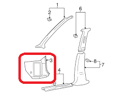 SAĞ ÖN ALT TRİM ACCENT 00-02 85854-25000LT-HMC